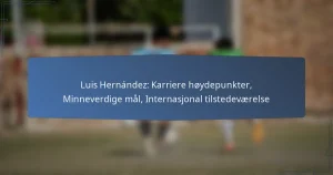 Luis Hernández: Karriere høydepunkter, Minneverdige mål, Internasjonal tilstedeværelse